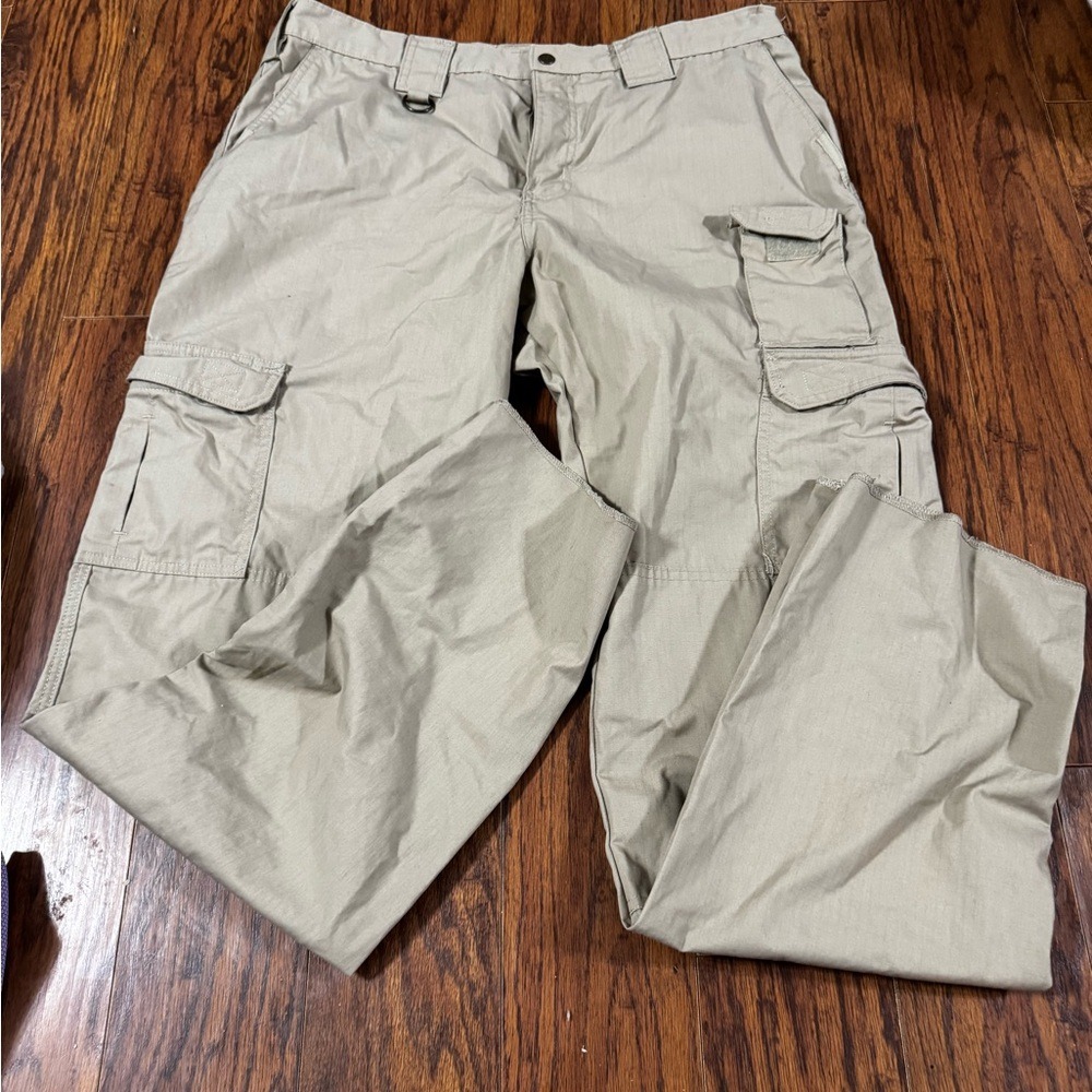 Propper Womens Tactical Cargo Pants Khaki Ripstop Utility Workwear Size 18